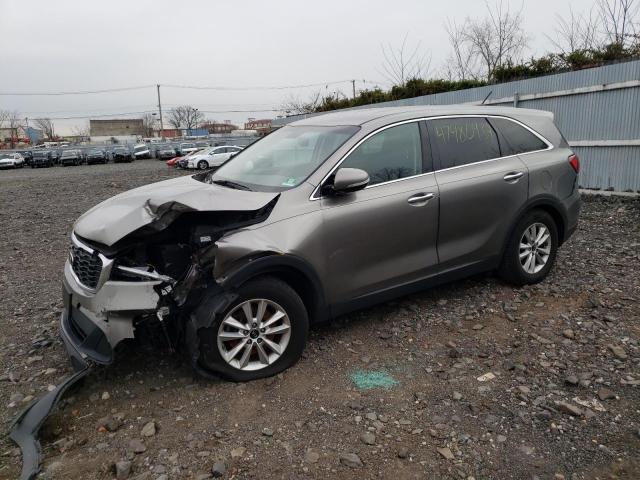 5XYPG4A34KG436700 - 2019 KIA SORENTO L TAN photo 1