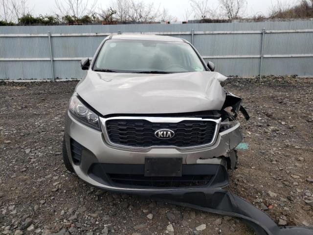 5XYPG4A34KG436700 - 2019 KIA SORENTO L TAN photo 5