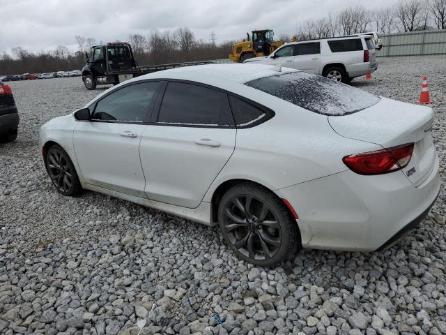 1C3CCCBG0FN629600 - 2015 CHRYSLER 200 S WHITE photo 2