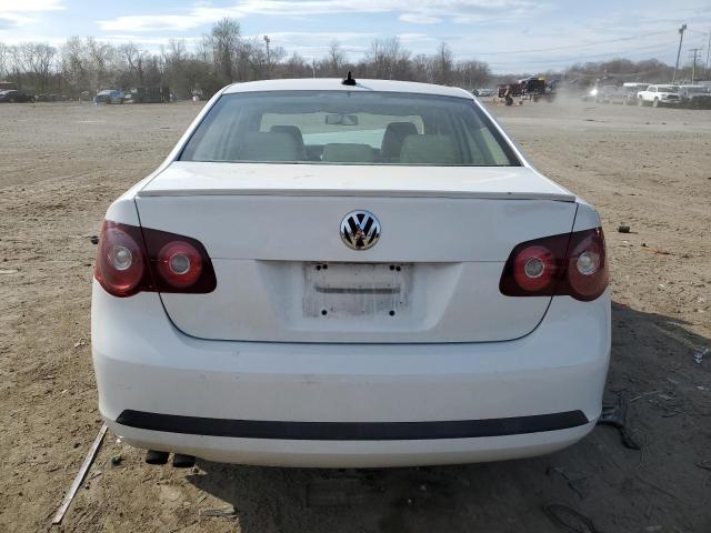 3VWRL7AJ7AM052090 - 2010 VOLKSWAGEN JETTA TDI WHITE photo 6