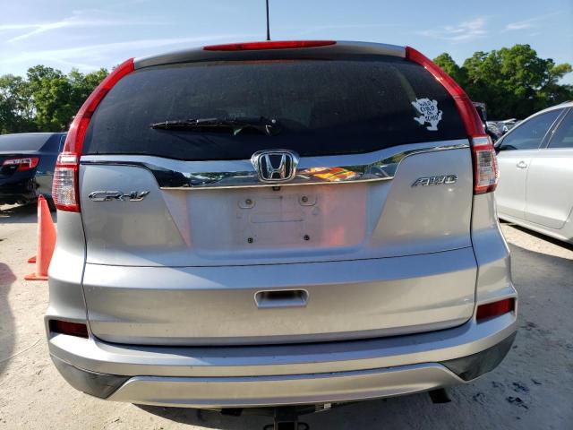 2HKRM4H5XFH690290 - 2015 HONDA CR-V EX SILVER photo 6