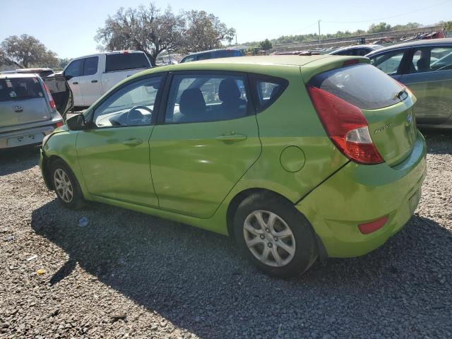 KMHCT5AE4CU040747 - 2012 HYUNDAI ACCENT GLS GREEN photo 2