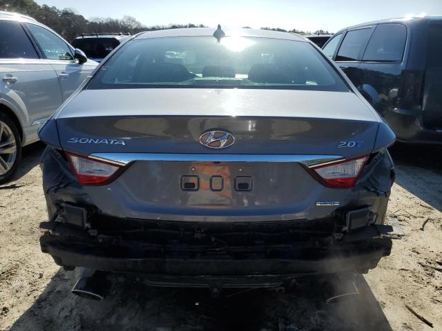 5NPEC4AB9EH840664 - 2014 HYUNDAI SONATA SE GRAY photo 6