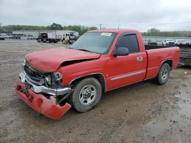 1GTEC14T03Z109713 - 2003 GMC NEW SIERRA C1500 RED photo 1