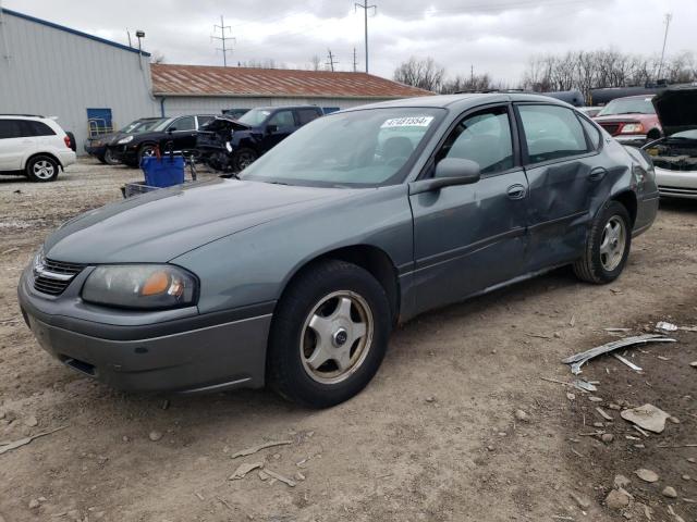 2G1WF52E149209038 - 2004 CHEVROLET IMPALA GRAY photo 1