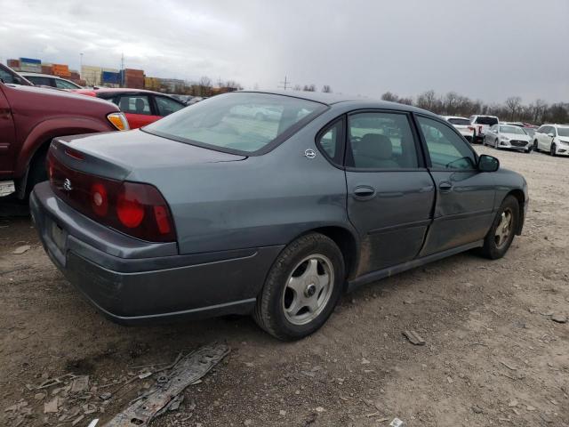 2G1WF52E149209038 - 2004 CHEVROLET IMPALA GRAY photo 3