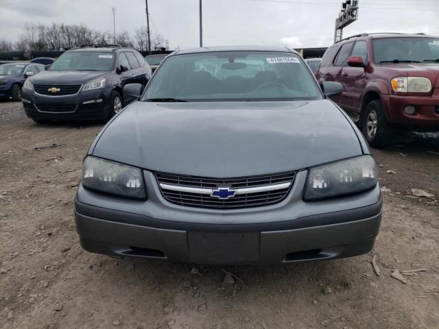 2G1WF52E149209038 - 2004 CHEVROLET IMPALA GRAY photo 5