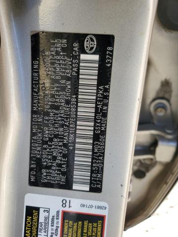 4T1BK1EB7EU085384 - 2014 TOYOTA AVALON BASE 棕色 照片 13