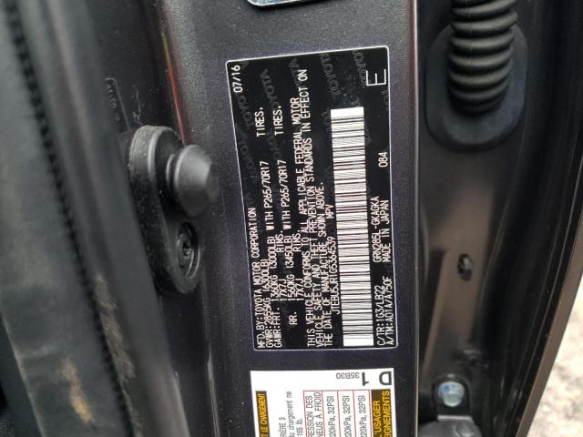 JTEBU5JR1G5364539 - 2016 TOYOTA 4RUNNER SR5/SR5 PREMIUM 灰色 照片 13