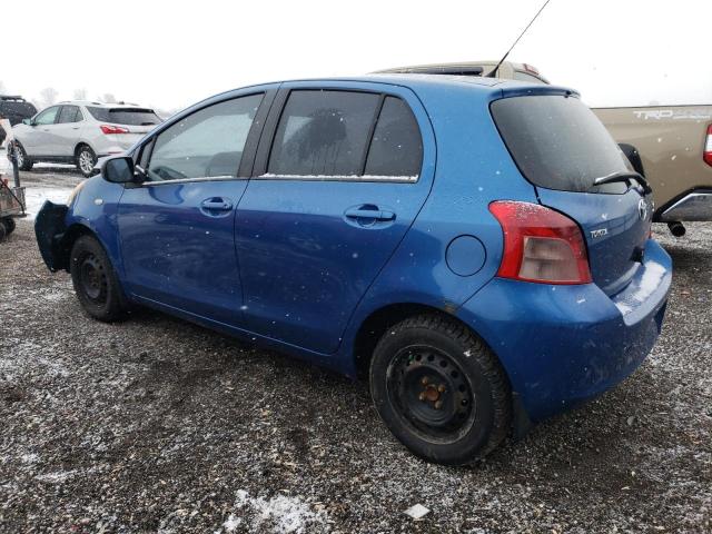 JTDKT923575054810 - 2007 TOYOTA YARIS BLUE photo 2