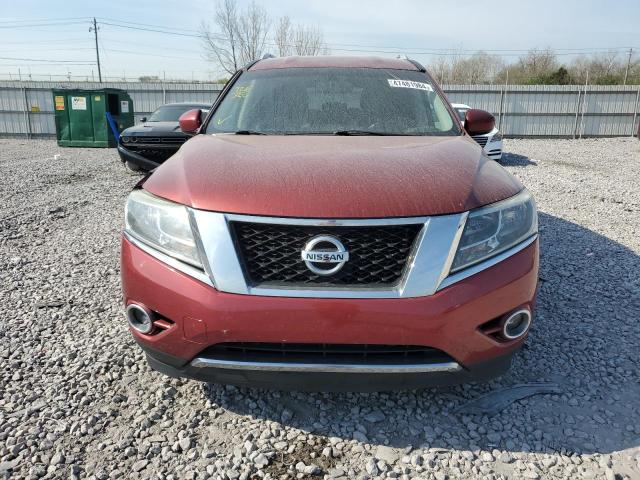 5N1AR2MN5EC604544 - 2014 NISSAN PATHFINDER S RED photo 5