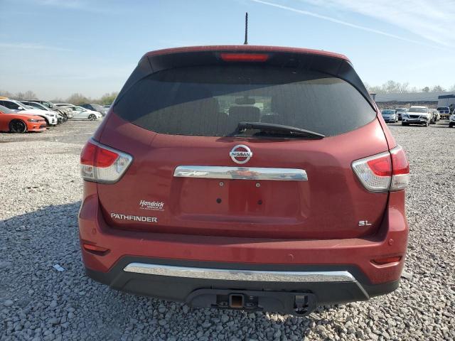 5N1AR2MN5EC604544 - 2014 NISSAN PATHFINDER S RED photo 6