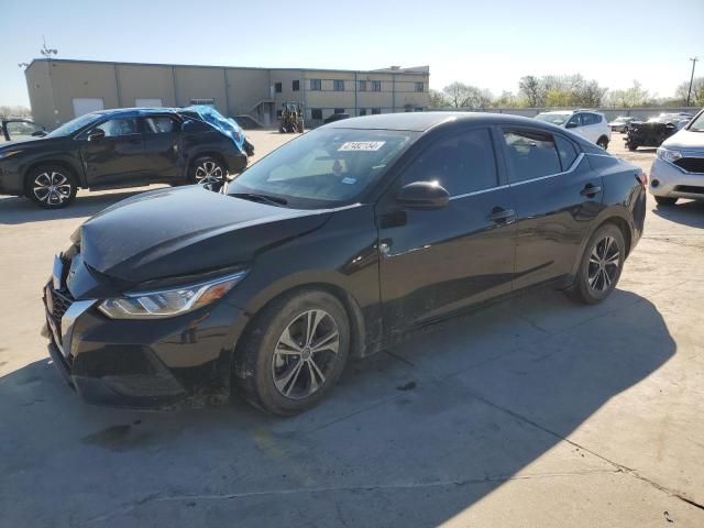 3N1AB8CV6NY264554 - 2022 NISSAN SENTRA SV BLACK photo 1