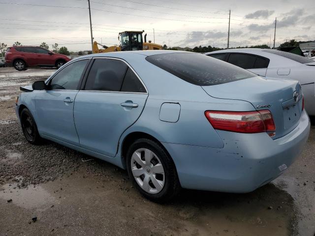 4T1BE46K99U833498 - 2009 TOYOTA CAMRY BASE BLUE photo 2