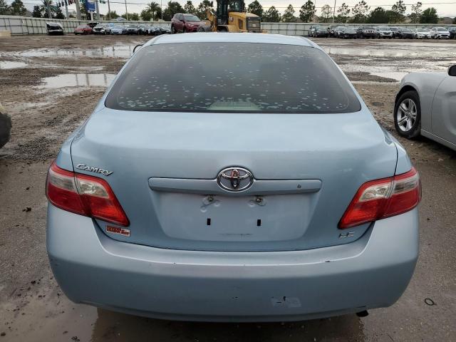 4T1BE46K99U833498 - 2009 TOYOTA CAMRY BASE BLUE photo 6