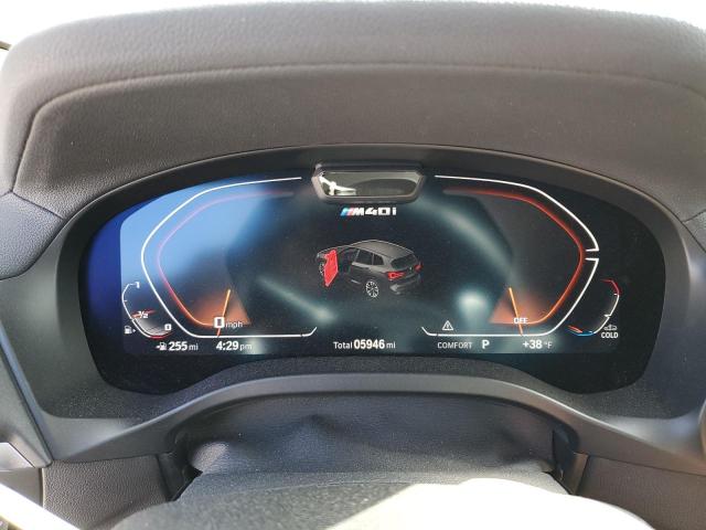 5UX83DP07P9T12957 - 2023 BMW X3 M40I GRAY photo 9