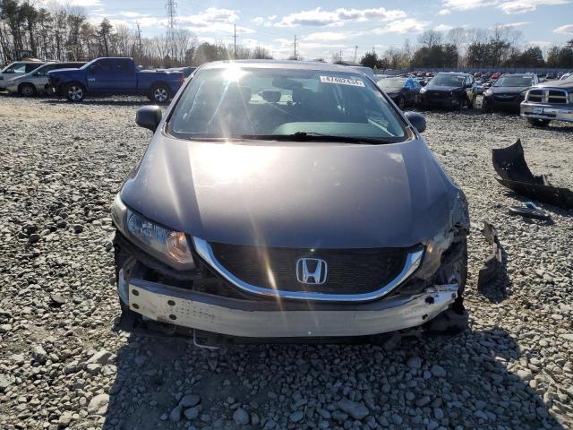 19XFB2F8XDE026583 - 2013 HONDA CIVIC EX GRAY photo 5