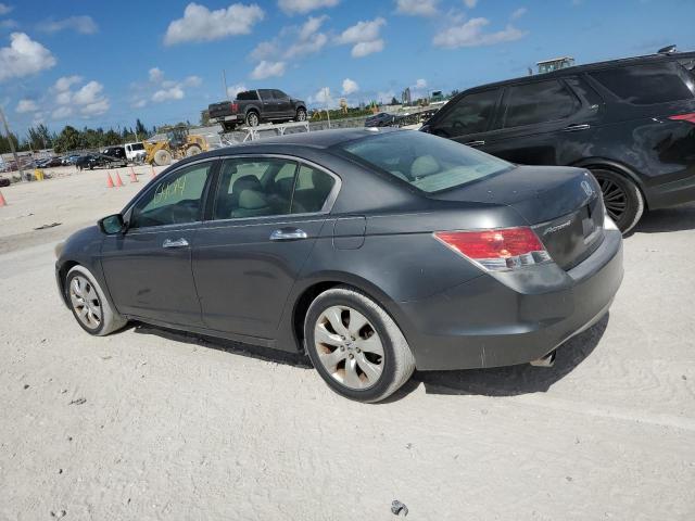 1HGCP36869A012508 - 2009 HONDA ACCORD EXL GRAY photo 2