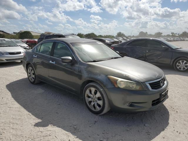 1HGCP36869A012508 - 2009 HONDA ACCORD EXL GRAY photo 4