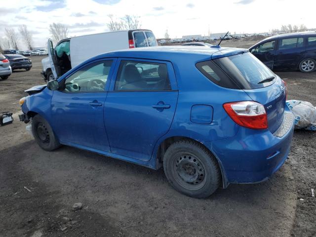 2T1KU40E79C005747 - 2009 TOYOTA COROLLA MA BLUE photo 2