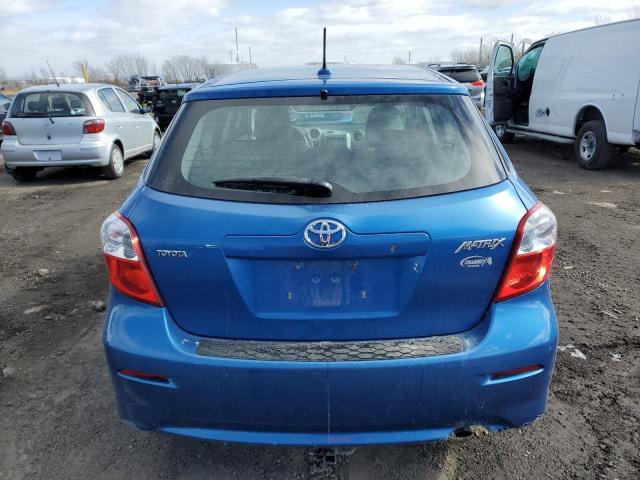 2T1KU40E79C005747 - 2009 TOYOTA COROLLA MA BLUE photo 6