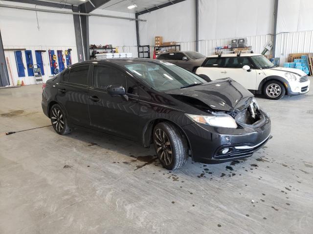 2HGFB2F94FH512839 - 2015 HONDA CIVIC EXL BLACK photo 4