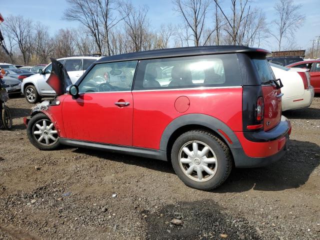 WMWML33538TN67280 - 2008 MINI COOPER CLUBMAN RED photo 2