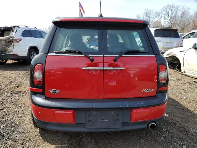 WMWML33538TN67280 - 2008 MINI COOPER CLUBMAN RED photo 6