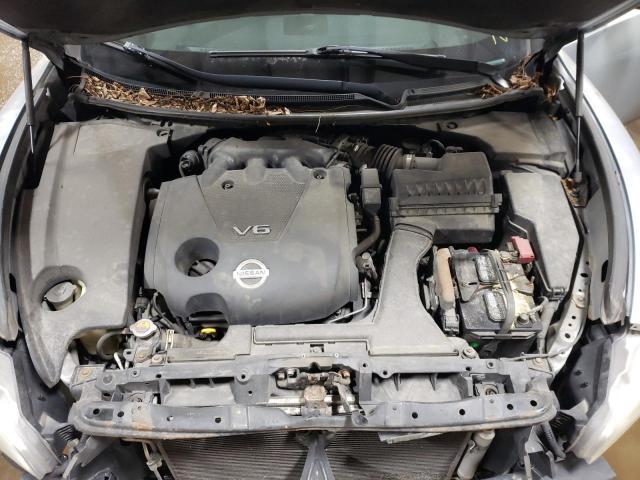 1N4AA5AP5AC872545 - 2010 NISSAN MAXIMA S SILVER photo 11