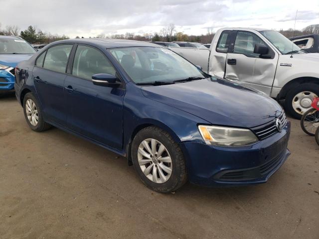 3VWDP7AJ5CM365673 - 2012 VOLKSWAGEN JETTA SE BLUE photo 4