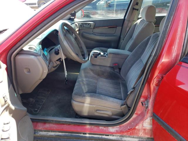 2G1WF52E949178931 - 2004 CHEVROLET IMPALA RED photo 7