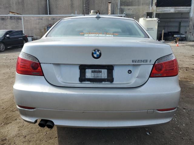 WBANU53598CT00285 - 2008 BMW 528 I SILVER photo 6