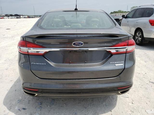 3FA6P0K90JR217119 - 2018 FORD FUSION TITANIUM/PLATINUM GRAY photo 6