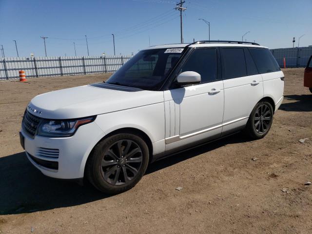 2016 LAND ROVER RANGE ROVE, 