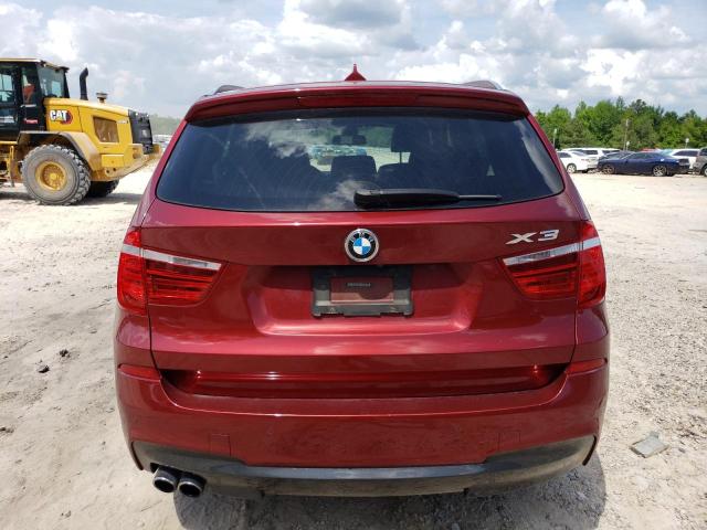 5UXWX9C57E0D21740 - 2014 BMW X3 XDRIVE28I RED photo 6