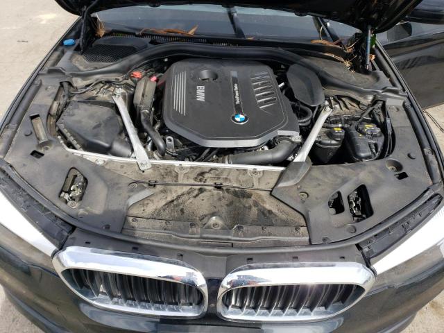 WBAJE7C55KWW35766 - 2019 BMW 540 XI BLACK photo 11