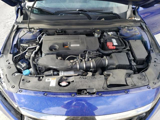 1HGCV2F3XJA053975 - 2018 HONDA ACCORD SPORT BLUE photo 11