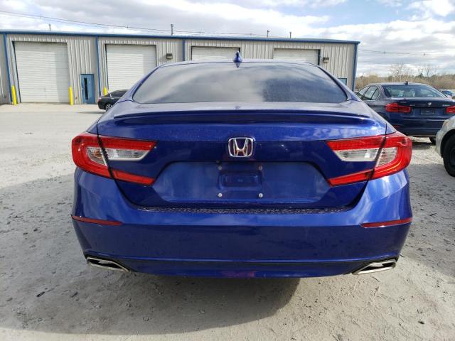 1HGCV2F3XJA053975 - 2018 HONDA ACCORD SPORT BLUE photo 6