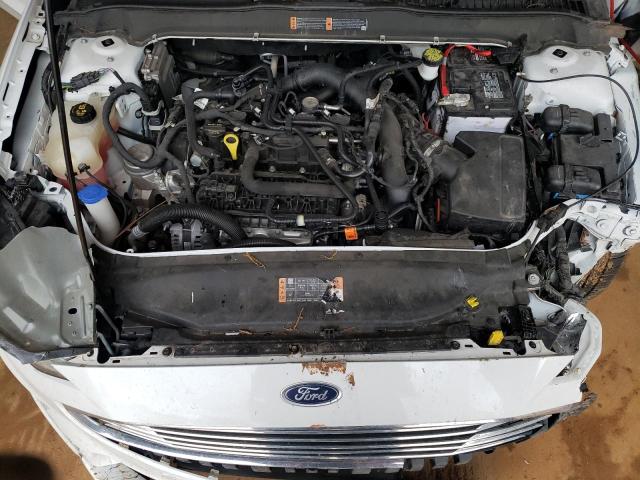 3FA6P0CD0LR151922 - 2020 FORD FUSION SEL WHITE photo 11