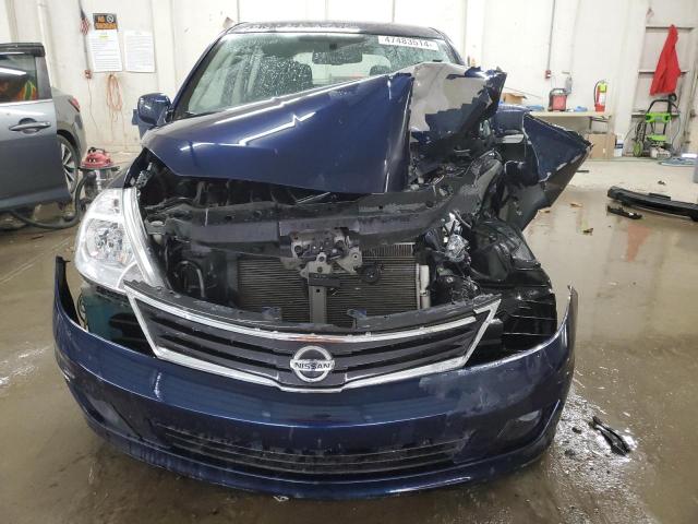 3N1BC1CP8CK268650 - 2012 NISSAN VERSA S BLUE photo 5