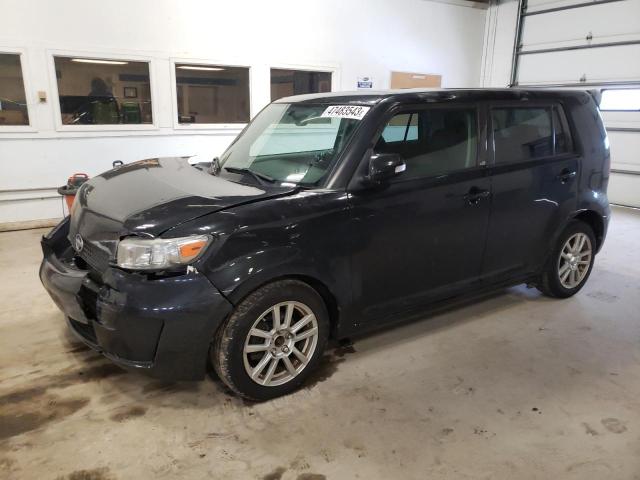 JTLKE50E881002723 - 2008 TOYOTA SCION XB BLACK photo 1