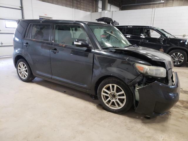 JTLKE50E881002723 - 2008 TOYOTA SCION XB BLACK photo 4