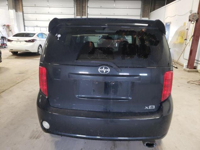 JTLKE50E881002723 - 2008 TOYOTA SCION XB BLACK photo 6