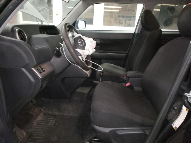 JTLKE50E881002723 - 2008 TOYOTA SCION XB BLACK photo 7