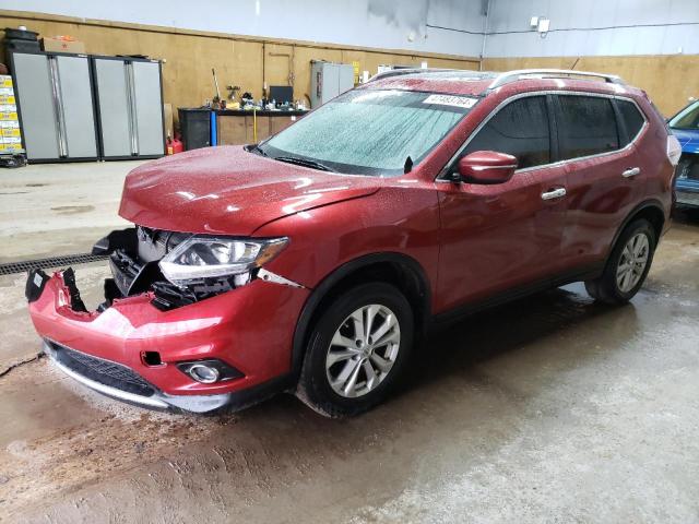 5N1AT2MV9EC828790 - 2014 NISSAN ROGUE S RED photo 1