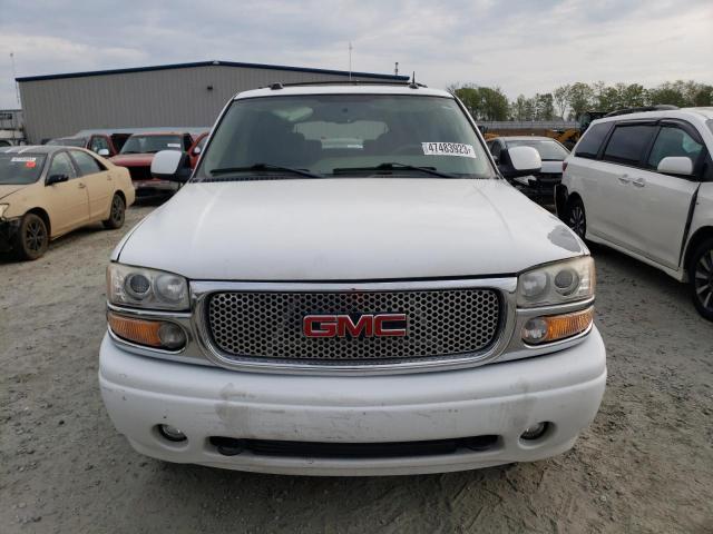 1GKFK66U05J196612 - 2005 GMC YUKON XL DENALI WHITE photo 5