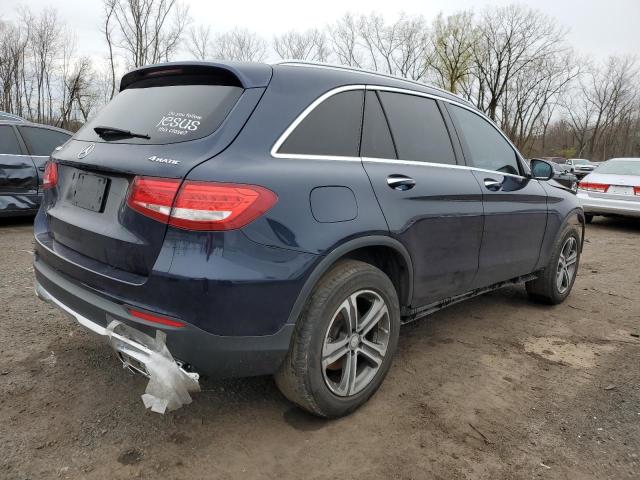 WDC0G4KB5GF089647 - 2016 MERCEDES-BENZ GLC 300 4MATIC BLUE photo 3