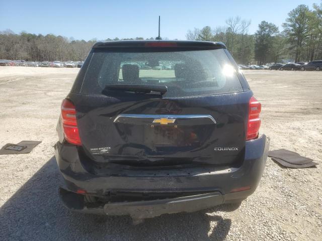 2GNALBEK8G1156021 - 2016 CHEVROLET EQUINOX LS BLUE photo 6