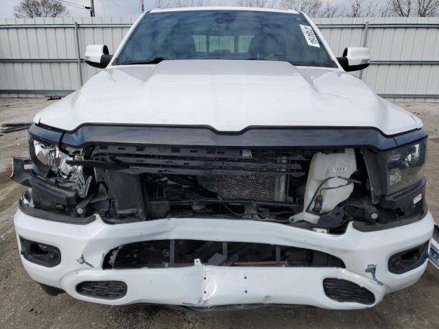 1C6SRFFT3LN302173 - 2020 RAM 1500 BIG HORN/LONE STAR WHITE photo 5