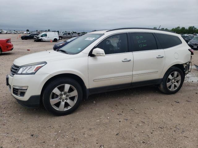 1GNKRJKD8FJ245353 - 2015 CHEVROLET TRAVERSE LTZ WHITE photo 1